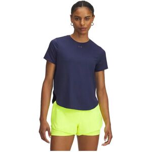 Under Armour Launch Elite Short Sleeve T-shirt Blue / Reflective XS Women Under Armour Launch Elite Short Sleeve T-shirt Blue / Reflective XS Women
