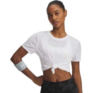 Under Armour Launch Jacquard Short Sleeve T-shirt White / Reflective XS Women Under Armour Launch Jacquard Short Sleeve T-shirt White / Reflective XS Women