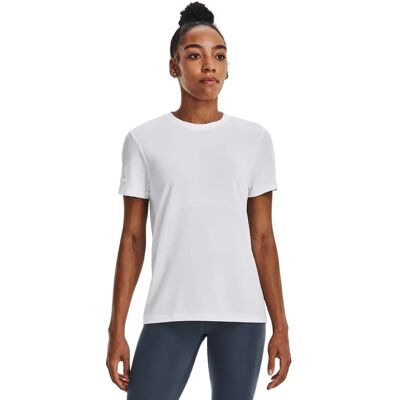 Under Armour Women's Seamless Stride Short Sleeve White - T-shirt Under Armour Women's Seamless Stride Short Sleeve White - T-shirt