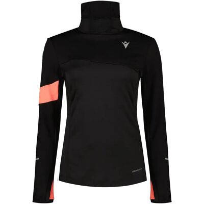Macron Blondie Sweatshirt Black / Neon Coral L Women Macron Blondie Sweatshirt Black / Neon Coral L Women