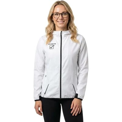 Givova Rain Jacket White M Women Givova Rain Jacket White M Women