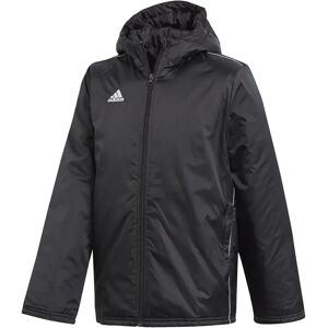 Adidas Core 18 Stadium Jacket Black / White 9-10 Years Boys Adidas Core 18 Stadium Jacket Black / White 9-10 Years Boys