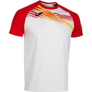 Joma Elite X Short Sleeve T-shirt White / Red 11-12 Years Boys Joma Elite X Short Sleeve T-shirt White / Red 11-12 Years Boys