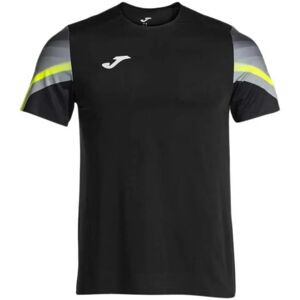 Joma Elite Xi Short Sleeve T-shirt Black / Fluor Yellow 12-14 Years Boys Joma Elite Xi Short Sleeve T-shirt Black / Fluor Yellow 12-14 Years Boys