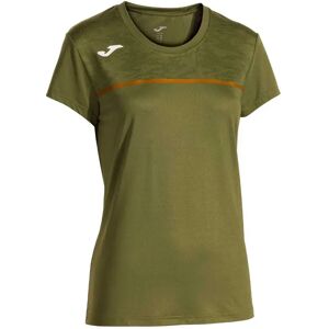 Joma Record Iii Short Sleeve T-shirt Khaki 12-13 Years Girls Joma Record Iii Short Sleeve T-shirt Khaki 12-13 Years Girls
