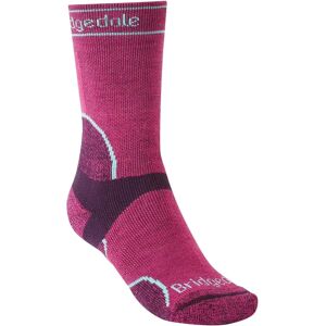 Bridgedale Midweight T2 Merino Sport Crew Socks Berry EU 35-37 Women Bridgedale Midweight T2 Merino Sport Crew Socks Berry EU 35-37 Women