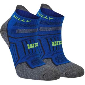 Hilly Socks Twin Skin Short Socks Cobalt / Grey Marl EU 47-48 1/2 Men,Women Hilly Socks Twin Skin Short Socks Cobalt / Grey Marl EU 47-48 1/2 Men,Women