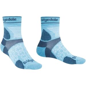 Bridgedale Trail Run Ultralight T2 Merino Sport ¾ Crew Socks Blue UK 3-4.5 Women Bridgedale Trail Run Ultralight T2 Merino Sport ¾ Crew Socks Blue UK 3-4.5 Women