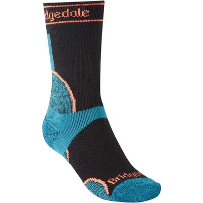Bridgedale Midweight T2 Merino Sport Crew Socks Black UK 5-6.5 Women Bridgedale Midweight T2 Merino Sport Crew Socks Black UK 5-6.5 Women