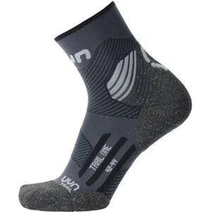 Uyn Run Trail One Socks Grey / White UK 6-7.5 Men Uyn Run Trail One Socks Grey / White UK 6-7.5 Men