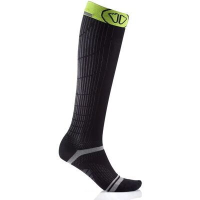 Sidas Endurance Racing Knee Compression Socks - Black Sidas Endurance Racing Knee Compression Socks - Black