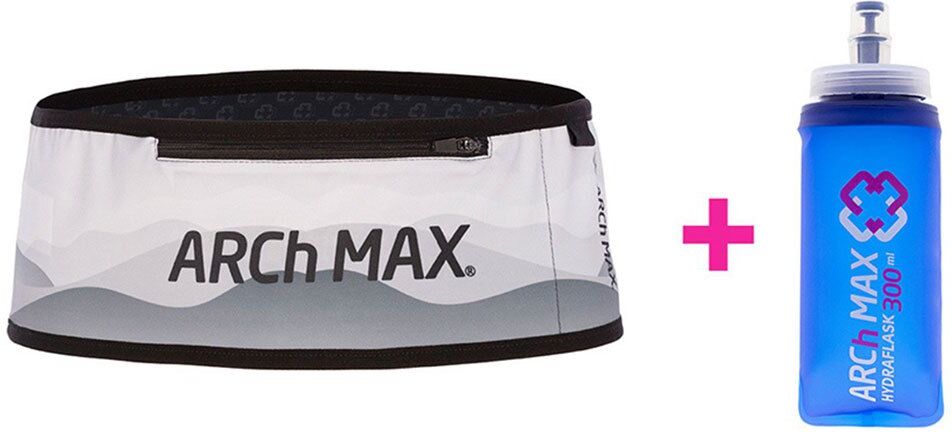 Arch Max Pro Zip Plus+1sf300ml Running Belt Grey L-XL unisex