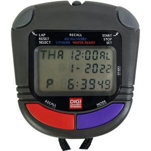 Digi Sport Instruments Dtm60s Stopwatch Grey One Size unisex Digi Sport Instruments Dtm60s Stopwatch Grey One Size unisex