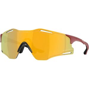 Oakley Cybr Zero Sunglasses Matte Iron Red Prizm 24K/CAT3 Oakley Cybr Zero Sunglasses Matte Iron Red Prizm 24K/CAT3