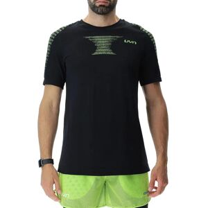 UYN UYN Padel Series Smash Short Sleeve T-shirt - Black Onix/Lime - XXL UYN UYN Padel Series Smash Short Sleeve T-shirt - Black Onix/Lime - XXL