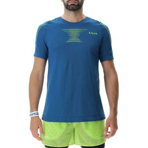Uyn Padel Series Smash Short Sleeve T-shirt Blue Poseidon / Lime 2XL Uyn Padel Series Smash Short Sleeve T-shirt Blue Poseidon / Lime 2XL