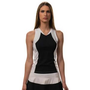 Drop Shot Luna Sleeveless T-shirt White / Black / Grey L Drop Shot Luna Sleeveless T-shirt White / Black / Grey L