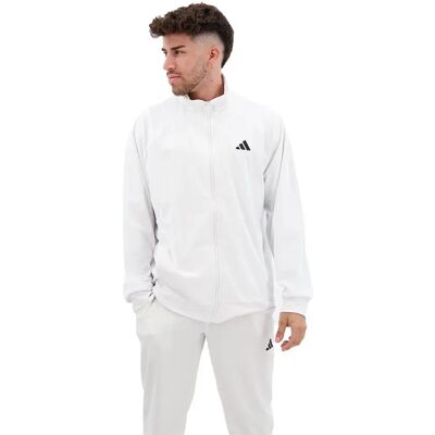 adidas Model Velour Pro Jacket - Men's White Tennis Jacket adidas Model Velour Pro Jacket - Men's White Tennis Jacket