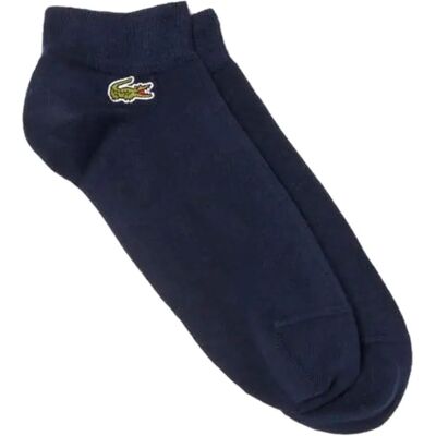 Lacoste Core Performance Short Socks Silver Chine / Navy / White UK 2.5-5 Lacoste Core Performance Short Socks Silver Chine / Navy / White UK 2.5-5