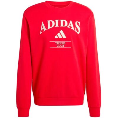 Adidas Heritage Graphic Crew Sweatshirt Power Red 2XS Adidas Heritage Graphic Crew Sweatshirt Power Red 2XS