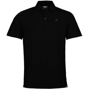 Head Racket Short Sleeve Polo Black S Head Racket Short Sleeve Polo Black S