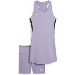 Puma Individual Sleeveless Dress Vivid Violet / White S Puma Individual Sleeveless Dress Vivid Violet / White S