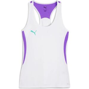 Puma Individual Sleeveless T-shirt White / Purple Glimmer XL Puma Individual Sleeveless T-shirt White / Purple Glimmer XL