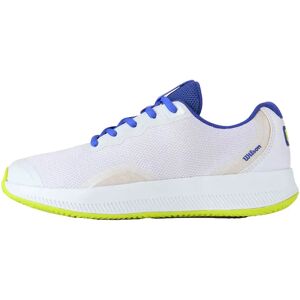 Wilson Intrigue Lite All Court Shoes White / Amparo Blue / Safety Yellow UK 6.5 Wilson Intrigue Lite All Court Shoes White / Amparo Blue / Safety Yellow UK 6.5