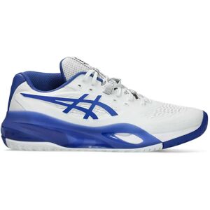Asics Gel Resolution X All Court Shoes White / Dark Cobalt UK 8 Asics Gel Resolution X All Court Shoes White / Dark Cobalt UK 8