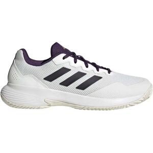 Adidas Gamecourt 2 Hard Court Shoes Cloud White / Core Black / Aurora Plum UK 9 Adidas Gamecourt 2 Hard Court Shoes Cloud White / Core Black / Aurora Plum UK 9