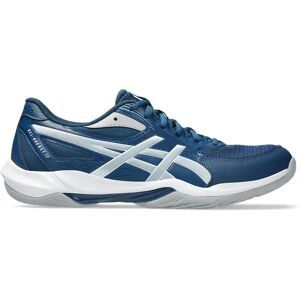 Asics Gel-rocket 12 Hard Court Shoes Mako Blue / Piedmont Grey UK 12 Asics Gel-rocket 12 Hard Court Shoes Mako Blue / Piedmont Grey UK 12