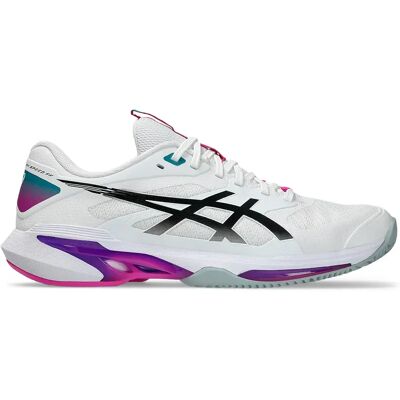 Asics Solution Speed Ff 4 Clay Shoes White / Digital Sakura UK 8.5 Asics Solution Speed Ff 4 Clay Shoes White / Digital Sakura UK 8.5