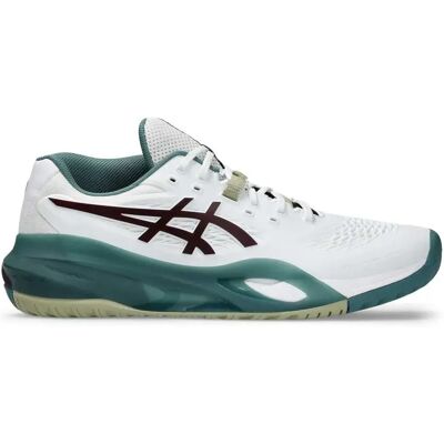 Asics Gel-resolution X All Court Shoes White / Dark Aubergine UK 8 Asics Gel-resolution X All Court Shoes White / Dark Aubergine UK 8
