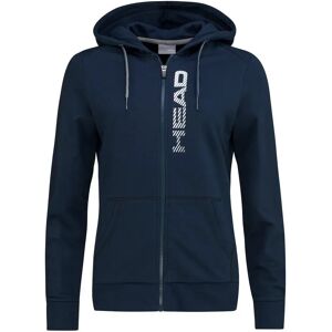 Head Racket Club Greta Full Zip Sweatshirt Dark Blue / White 3XL Head Racket Club Greta Full Zip Sweatshirt Dark Blue / White 3XL