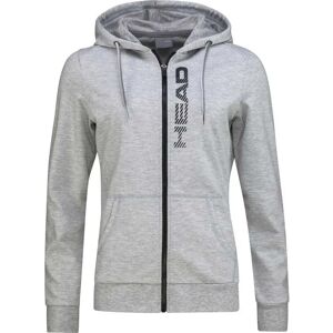 Head Racket Club Greta Full Zip Sweatshirt Grey Melange 3XL Head Racket Club Greta Full Zip Sweatshirt Grey Melange 3XL