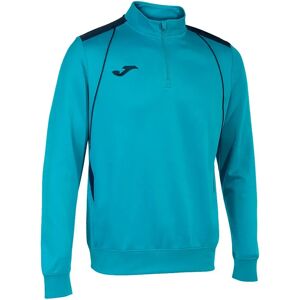 Joma Championship Vii Half Zip Sweatshirt Fluor Turquoise / Navy 2XL Joma Championship Vii Half Zip Sweatshirt Fluor Turquoise / Navy 2XL