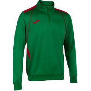 Joma Championship Vii Half Zip Sweatshirt Green / Red 2XL Joma Championship Vii Half Zip Sweatshirt Green / Red 2XL