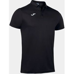 Joma Hobby Short Sleeve Polo Black L Joma Hobby Short Sleeve Polo Black L