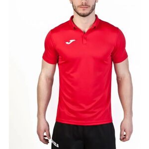 Joma Hobby Short Sleeve Polo Red S Joma Hobby Short Sleeve Polo Red S