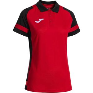 Joma Lider Short Sleeve Polo Red / Black 2XL Joma Lider Short Sleeve Polo Red / Black 2XL