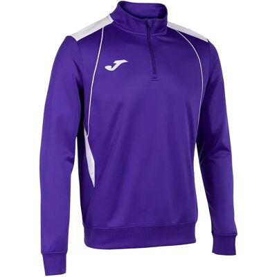 Joma Championship Vii Half Zip Sweatshirt Purple / White 5-6 Years Joma Championship Vii Half Zip Sweatshirt Purple / White 5-6 Years
