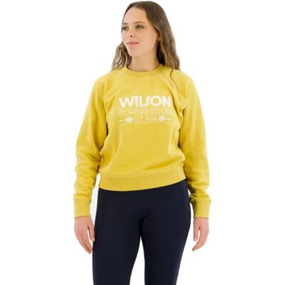 Wilson Sideline Crew Sweatshirt - Soft, Casual, Wicking Wilson Sideline Crew Sweatshirt - Soft, Casual, Wicking