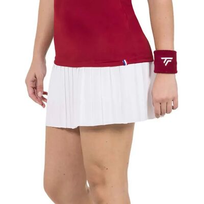 Tecnifibre White Women's Tennis Skirt - Skort Tecnifibre White Women's Tennis Skirt - Skort