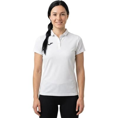 JOMA White Women's Polo Short-Sleeve Sportswear JOMA White Women's Polo Short-Sleeve Sportswear