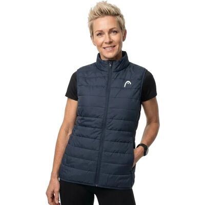 Head Model - Blue Lightweight Tennis Vest for Women Head Model - Blue Lightweight Tennis Vest for Women