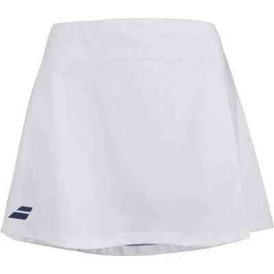 Babolat Play Skirt - Girls' White Tennis Skirt - 152cm Babolat Play Skirt - Girls' White Tennis Skirt - 152cm