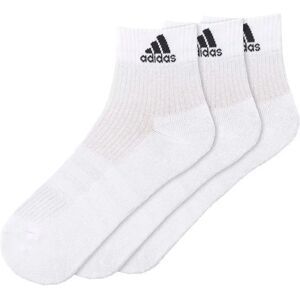 Adidas 3 Stripes Performance Half Cushion Ankle Socks 3 Pairs White EU 47-50 Adidas 3 Stripes Performance Half Cushion Ankle Socks 3 Pairs White EU 47-50