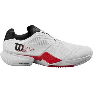 Wilson Bela Tour Padel Shoes - Men's 40 2/3 White/Red/Black Wilson Bela Tour Padel Shoes - Men's 40 2/3 White/Red/Black