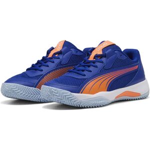 Puma Nova Court Momo González Padel Shoes Vivid Blue / Heat Fire / PUMA White / Glowing Red UK 8.5 Puma Nova Court Momo González Padel Shoes Vivid Blue / Heat Fire / PUMA White / Glowing Red UK 8.5
