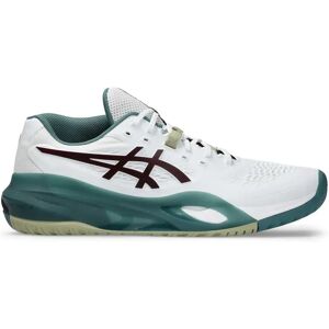 Asics Gel-resolution X All Court Shoes White / Dark Aubergine UK 10 Asics Gel-resolution X All Court Shoes White / Dark Aubergine UK 10